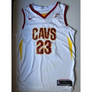 Nike Cleveland Cavaliers LeBron James 23 Jersey White Size 52 XL NBA Association